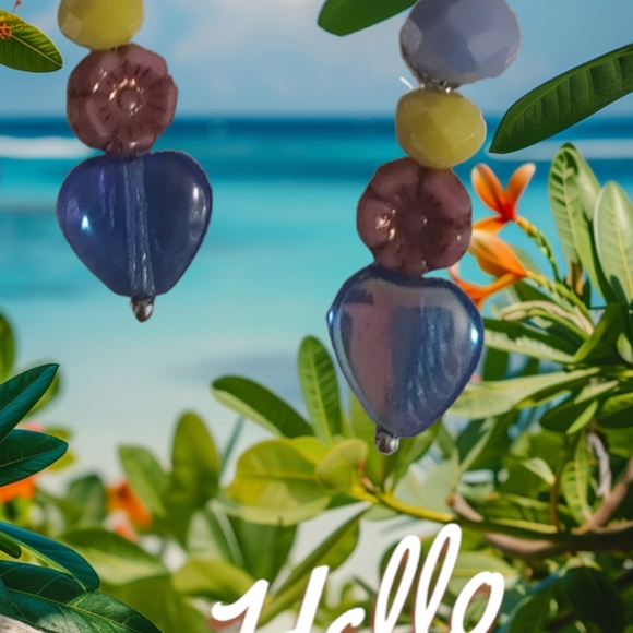 Beaded earrings - Picture 2 of 7